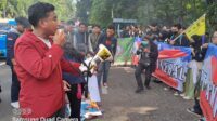 Solidaritas Mahasiswa Tangerang Gelar Aksi, Minta Negara Tutup PT Amman Mineral