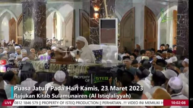 Abuya KH. Tohawi Romli Cilongok: Awal Ramadhan 1444 Hijriah Jatuh Pada Hari Kamis 23 Maret 2023