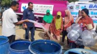 PWI dan Perumdam TKR Salurkan Air Bersih Gratis di Pakuhaji Tangerang