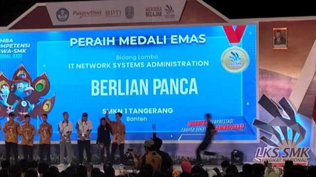 Top, SMK Negeri di Banten Raih Medali Emas dan Perunggu Diajang LKS Nasional 2023